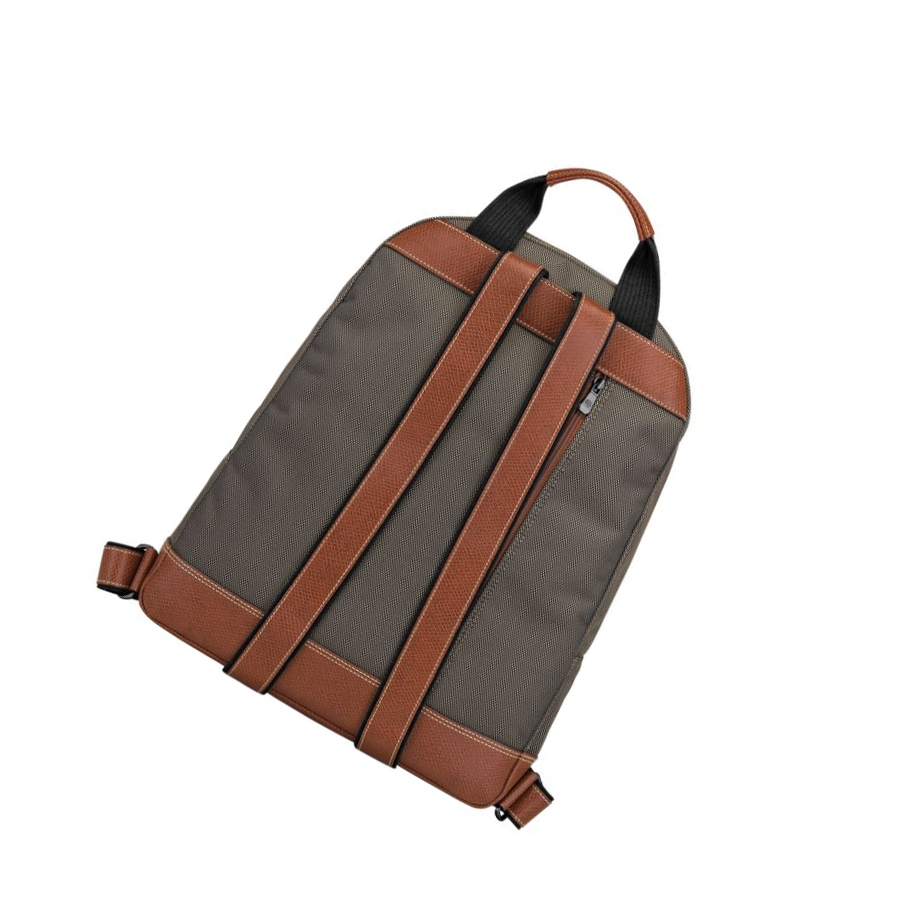 Longchamp Boxford Rucksäcke Herren Braun | DE-ULH0738