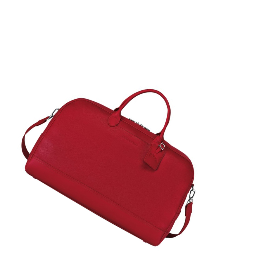 Longchamp Le Foulonné L Reisetaschen Damen Rot | DE-SXP7321
