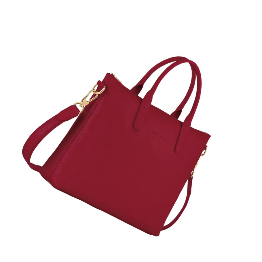Longchamp Le Foulonné S Aktentaschen Herren Rot | DE-MVG4135