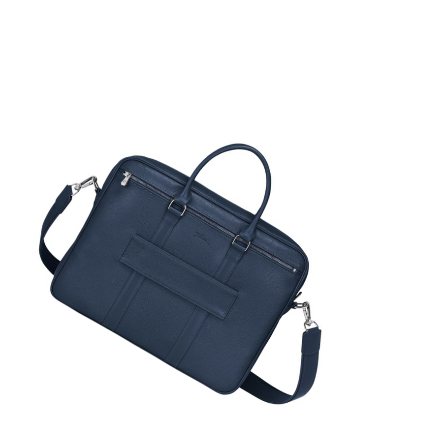 Longchamp Le Foulonné S Aktentaschen Herren Navy | DE-SOF2486