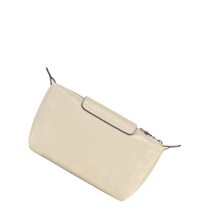 Longchamp Le Pliage Cuir Beuteltasche Damen Beige | DE-GBO6341