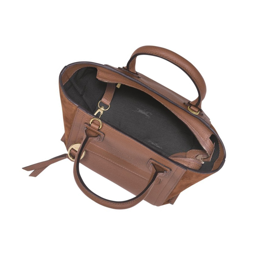 Longchamp Mailbox S Handtasche Damen Braun | DE-EZI4087