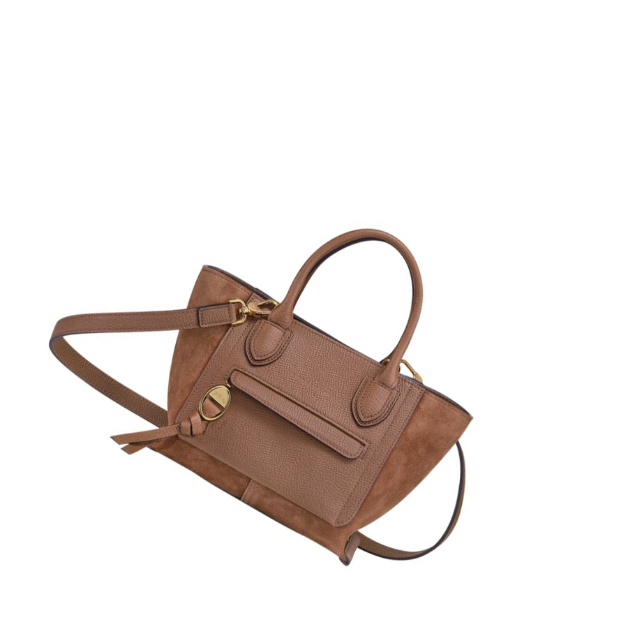 Longchamp Mailbox S Handtasche Damen Braun | DE-EZI4087