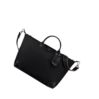 Longchamp Boxford L Reisetaschen Damen Schwarz | DE-LQD3580