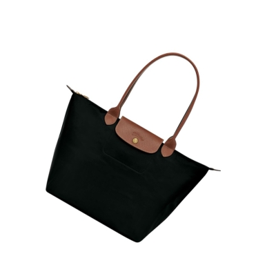 Longchamp Le Pliage Original L Schultertaschen Damen Schwarz | DE-VLE8092