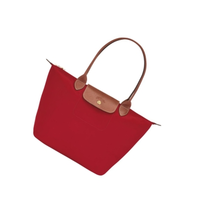 Longchamp Le Pliage Original S Schultertaschen Damen Rot | DE-AHC9687